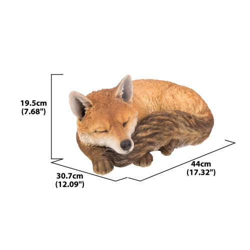 Hi-Line Gift Ltd Fox Sleeping