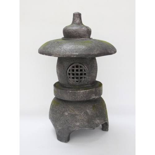 Hi-Line Gift Ltd Grey Stone Pagoda Lantern