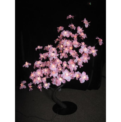 HI-LINE GIFT LTD  Floral Lights-Bonsai Tree-Indoor/outdoor Ac In Pink