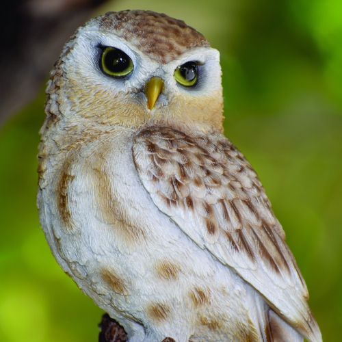 Hi-Line Gift Ltd Small Brown Owl On Stump