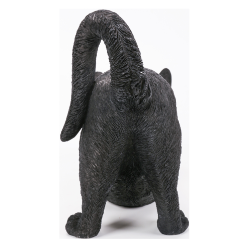 Hi-Line Gift Ltd Black Cat Stretching