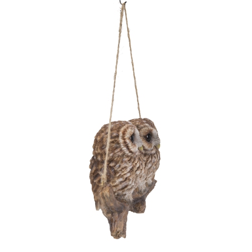Hi-Line Gift Ltd Hanging Baby Owlets On A Branch