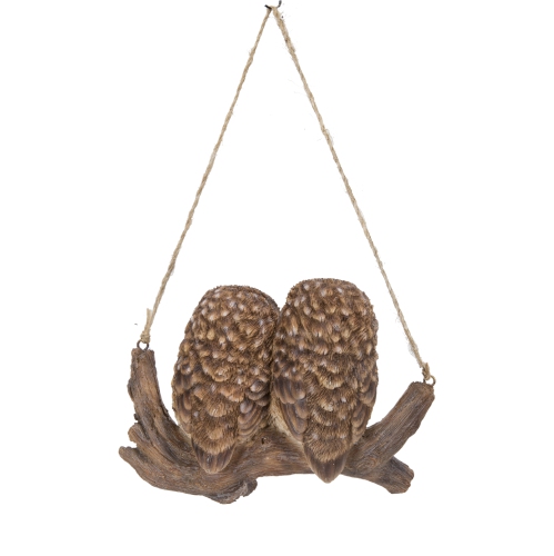 Hi-Line Gift Ltd Hanging Baby Owlets On A Branch