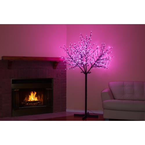 HI-LINE GIFT LTD  Floral Lights- Outdoor Cherry Blossom Tree 600 Pack Led