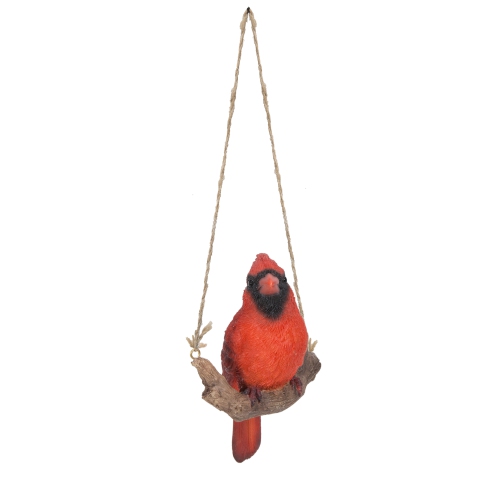 HI-LINE GIFT LTD  Hanging Cardinal On A Branch