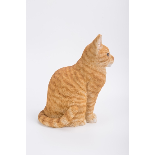 Hi-Line Gift Ltd Mother Cat Carrying Kitten - Orange Tabby