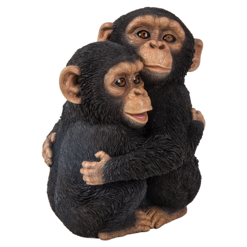 HI-LINE GIFT LTD  Chimpanzees Hugging