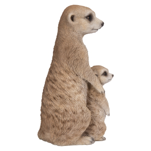 Hi-Line Gift Ltd Small Mother & Baby Meerkat