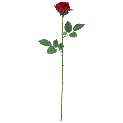 Piquet en soie à longue tige de 26 po de rose rouge floraison | Best Buy  Canada