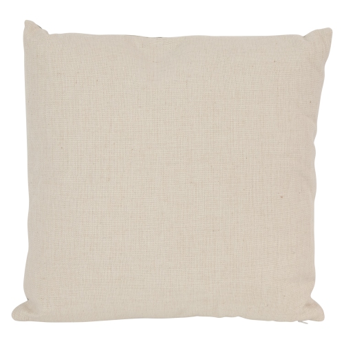 18" Green and Yellow Tropical Banana Leaf Square Throw Pillow