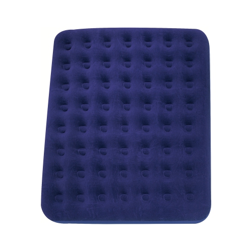 Matelas gonflable pour grand lit, intérieur/extérieur, bleu marine