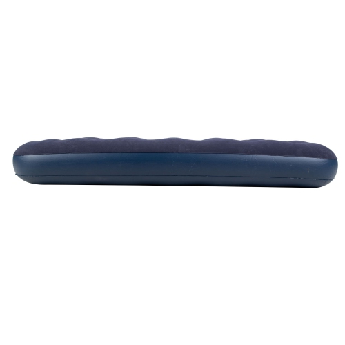 Matelas gonflable pour grand lit, intérieur/extérieur, bleu marine