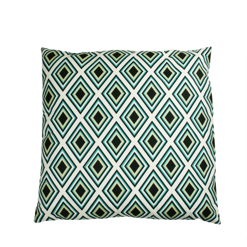 KAEMINGK  30" Urban Life Over-Sized Vogue Geometic Diamond Patterned Decorative Floor Throw Pillow