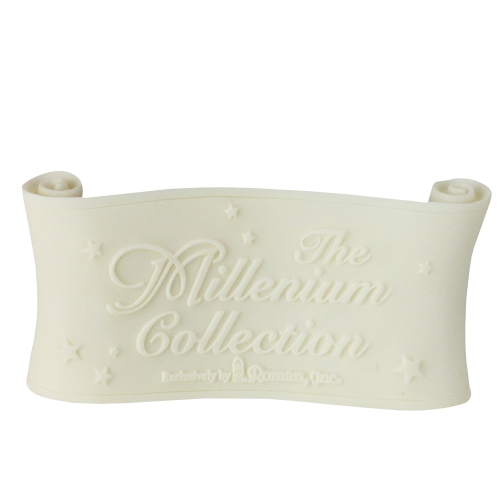 4" Ivory "The Millenium Collection" Scroll Banner Decoration