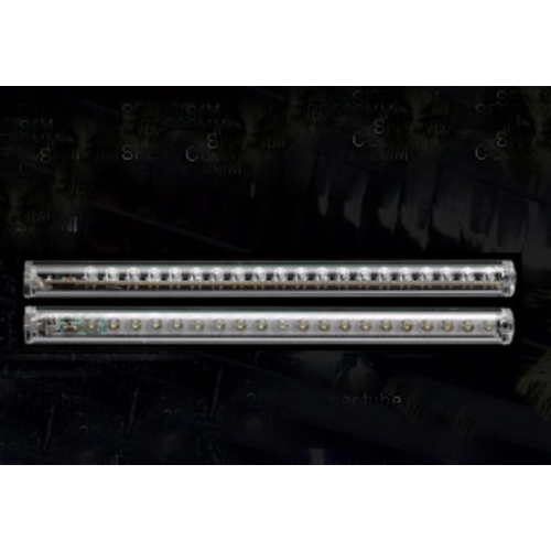 Snowfall - Starter Set of 5 Single-Sided 7" LED Christmas Icicle Light Tubes