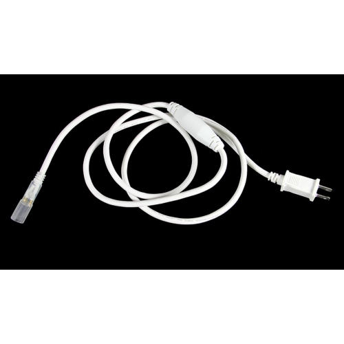 Green LED Commericial Grade Outdoor Christmas Rope Lights on a Spool - 288 ft Clear Tube