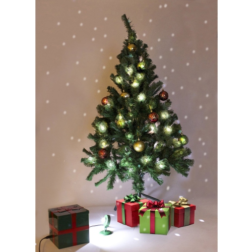 Magical White Falling Snow Christmas Tree Light Flurries System