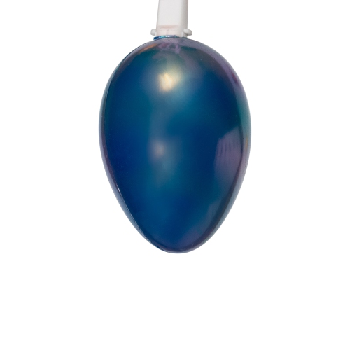 10-Count Pearl Multi-Colored Easter Egg String Light Set, 7.25ft White Wire