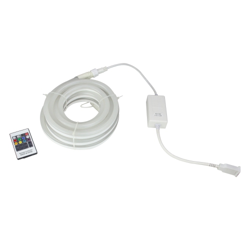 18' Multi-Color LED Commercial Grade Flexible Christmas Rope Lights