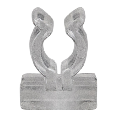 NORTHLIGHT  Set Of 25 Clear Mini Christmas Light Indoor Adhesive Clips