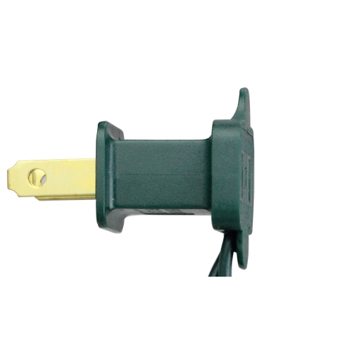 25-Count Blue C9 Christmas Light Set, 24ft Green Wire