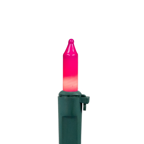 35 Count Pastel Multi-Color Mini Easter Light Set, 7ft Green Wire