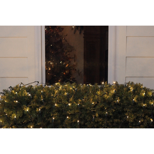 4' x 6' Warm White LED Wide Angle Christmas Net Lights