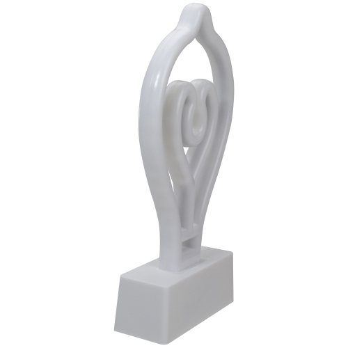 8.5" Battery Operated Neon Style Light Bulb LED Table Light