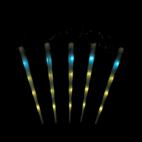 19.5" vibrantly colored Snowfall Christmas Light Tubes