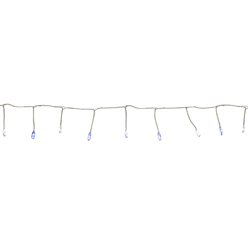 NORTHLIGHT  Set Of 40 And White Led Fairy Christmas Lights With Remote Control 6' In Blue