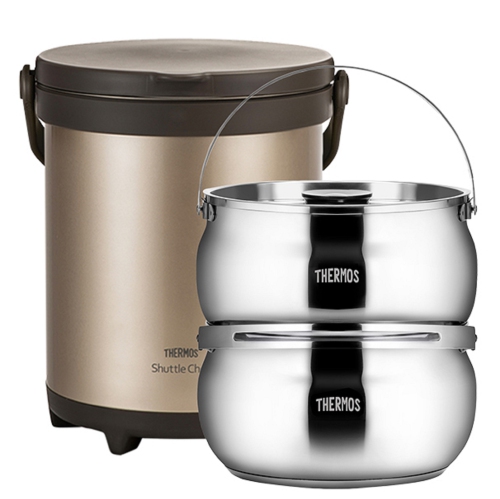 Thermos Shuttle Chef 6.0L Carry Out Stainless Steel Thermal Cooker