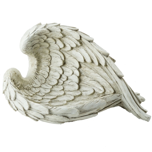 NORTHLIGHT  10.75" Religious Angel Wings Outdoor Garden Statue
