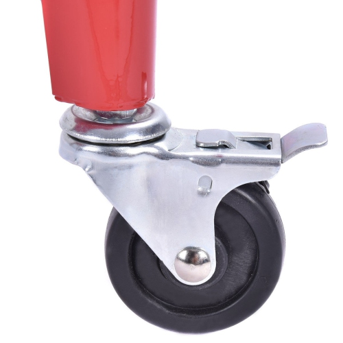 Red Portable Outdoor Patio Cooler Cart