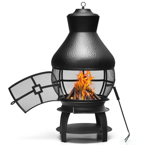 Patio Wood Burning Chimenea Fireplace