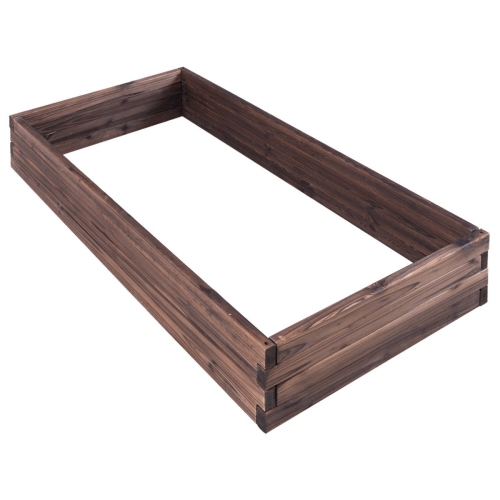 SLICKBLUE  Elevated Wooden Garden Planter Box Bed Kit
