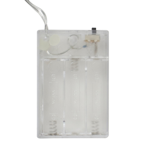 20-Count Green LED Mini St Patrick's Day Shamrock Lights - 7ft Clear Wire