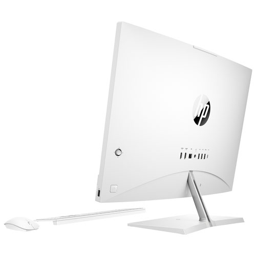 HP 23.8" All-In-One Desktop PC - Snowflake White - Only at Best Buy