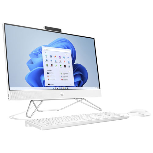 HP 23.8" All-in-One PC - Starry White - Only at Best Buy