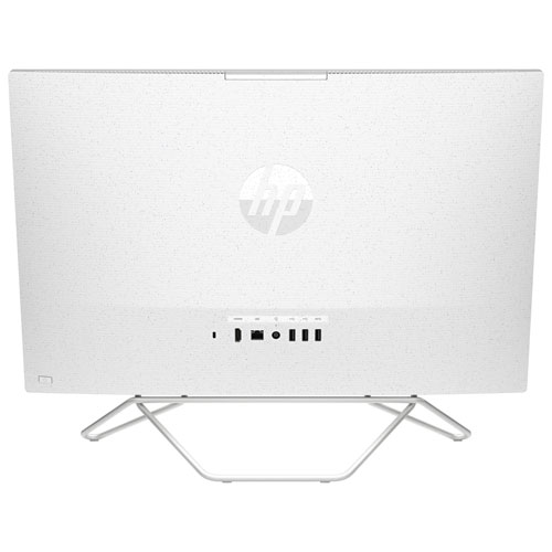 HP 23.8" All-in-One PC - Starry White (AMD Ryzen 3 5300U/256GB SSD/8GB RAM) - Only at Best Buy