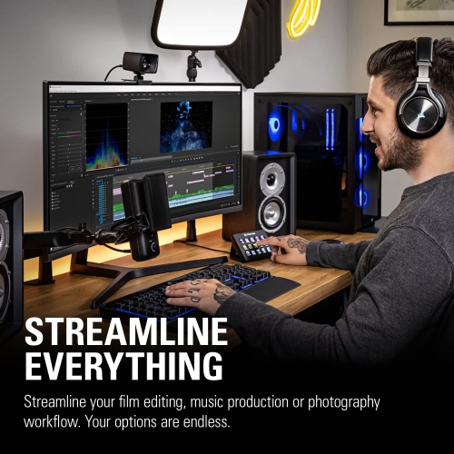 Stream Deck d’Elgato : interface de contrôle tactile, 15 touches ACL personnalisables, actions rapides dans les applications - Boîte ouverte