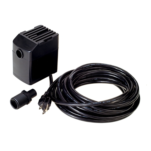 Black HydroTools Electric Above-Ground Swimming Pool Cover Siphon Pump