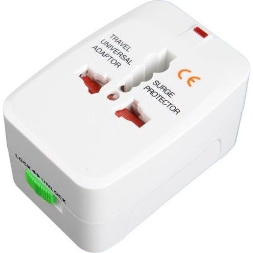 SuperGooDeal All in One Universal AC Plug Converter Wall Charger Power Adapter interchange AU UK EU Plug