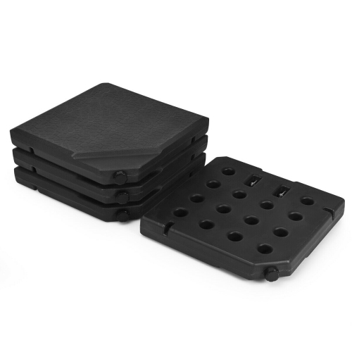 Gymax 4 Cantilever Offset Umbrella Base Weight Stand Water/Sand Filled