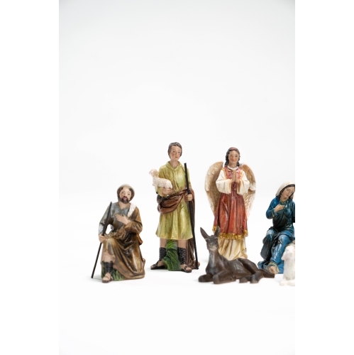 Hi-Line Gift Ltd Nativity & Three Wise Men 11Pc/Set 5 Inch H