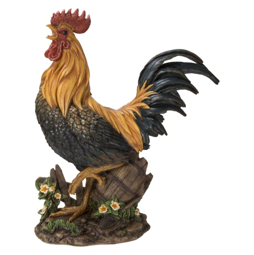 Hi-Line Gift Ltd Rooster Garden Statue