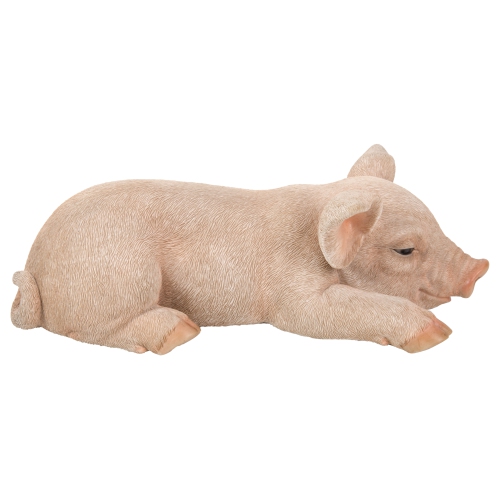 Hi-Line Gift Ltd Pig Sleeping