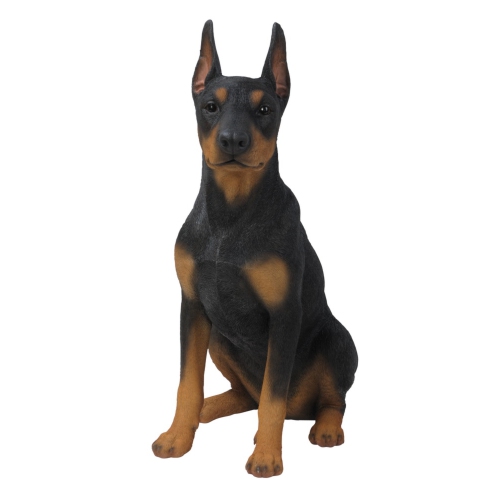 HI-LINE GIFT LTD  Sitting Doberman Pinscher