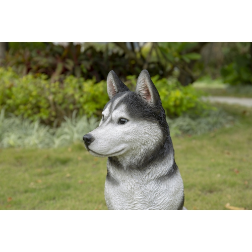 Hi-Line Gift Ltd Siberian Husky Garden Statue
