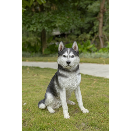 Hi-Line Gift Ltd Siberian Husky Garden Statue