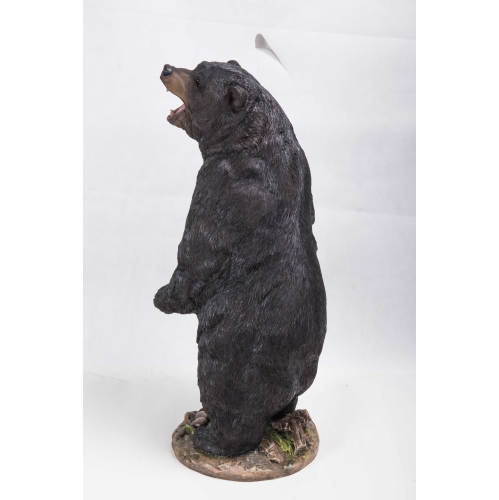 Hi-Line Gift Ltd Growling Standing Bear Garden Statue(Hi-Line EXCLUSIVE)